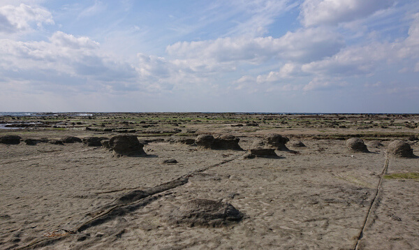 国指定天然記念物石見畳ヶ浦